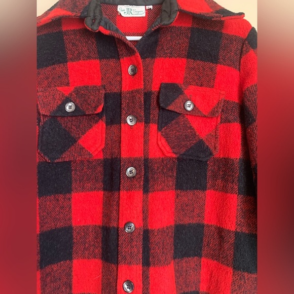 Vintage sears buffalo plaid flannel button up shirt
JR bazaar wool blend - Picture 2 of 8